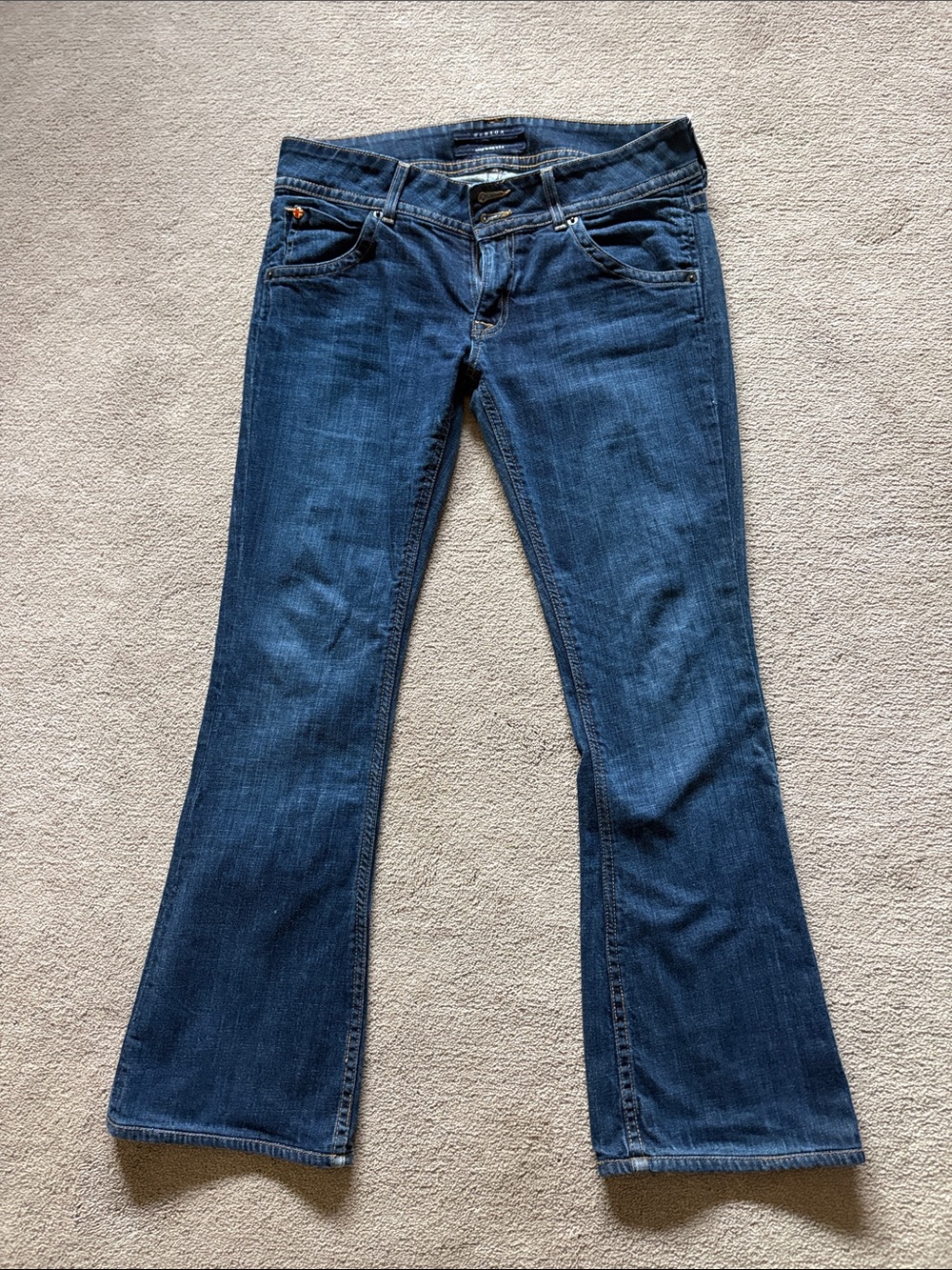 Hudson Jeans Women's Dark Blue Flare Jeans